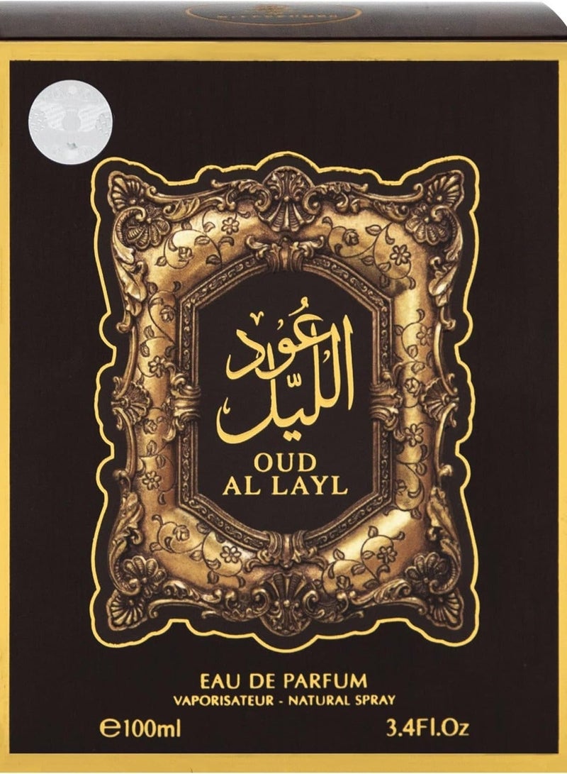 ARABIYAT My Perfumes OUD AL LAYL from ARABIYAT Eau De Parfum for Men and Women Long Lasting Arabian Perfume, 100ml - Image 4