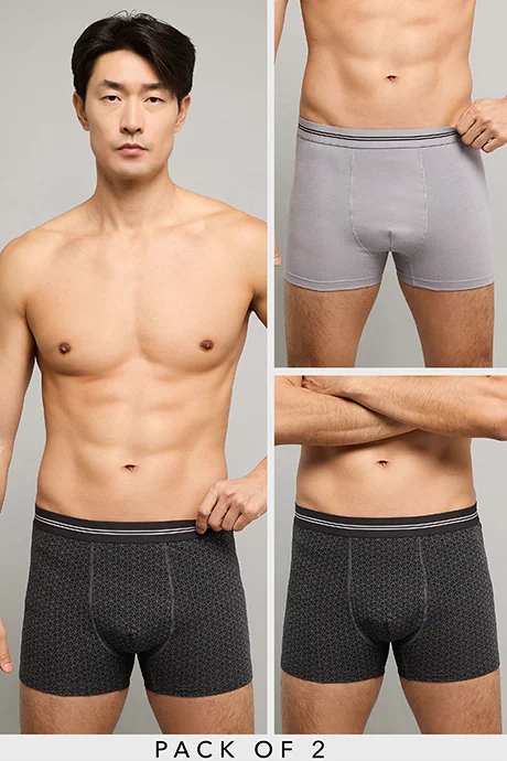 أر أند بي 2 Pack Printed Trunks
