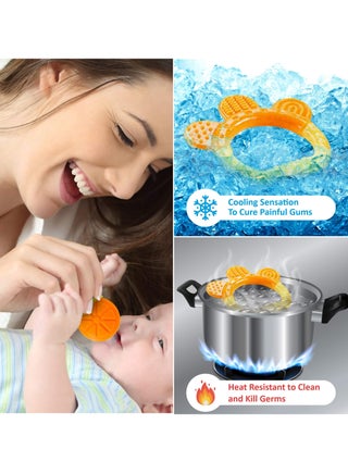 6 قطع العاب عضاضة للاطفال من عمر 0-6 اشهر، العاب عضاضة للاطفال حديثي الولادة من عمر 0-6 اشهر، العاب عضاضة للاطفال حديثي الولادة من عمر 0 الى 6 اشهر - view 5