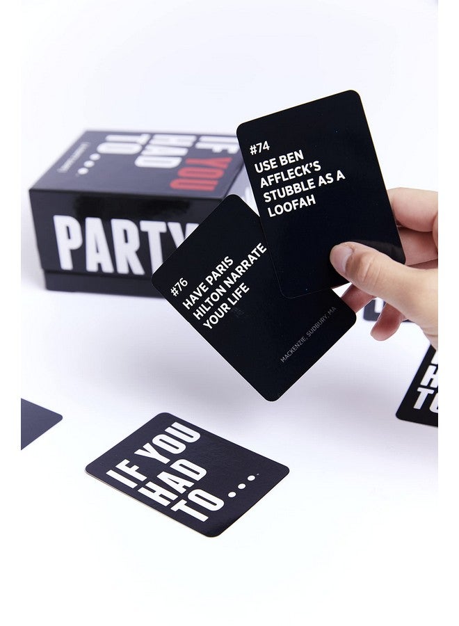 DSS Games If You Had To... [A Party Game] Horrible and Hilarious Would You Rather Card Game for Parties with Friends & Game Night The Perfect White Elephant Gift - Image 3