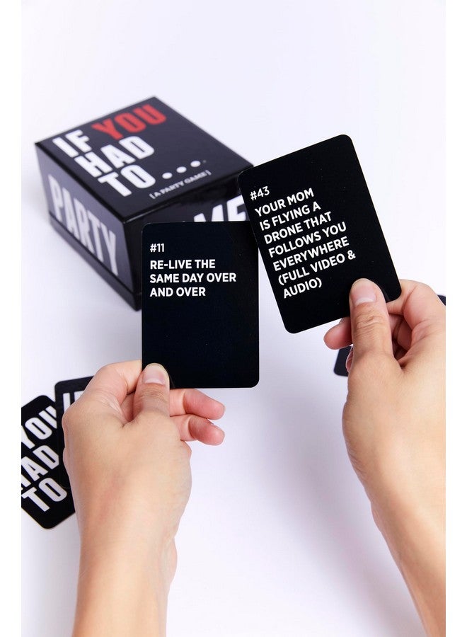 DSS Games If You Had To... [A Party Game] Horrible and Hilarious Would You Rather Card Game for Parties with Friends & Game Night The Perfect White Elephant Gift - Image 2
