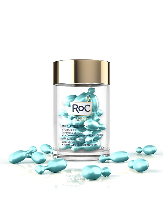 RoC Multi Correxion Hydrate + Plump Serum Capsules 30Ct - Image 4