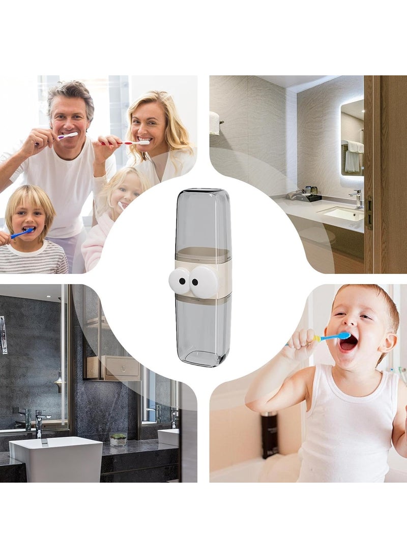 PURCHASE ZONE PURCHASE ZONE Travel Toothbrush Holder Multifunctional Portable Storage Box for Dental Care Essentials 1 Pcs Travel Soap Case 1 Pcs Toothbrush Multicolor Pack of 1  - Image 4