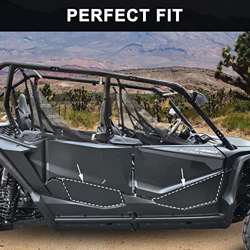 SAUTVS Aluminum Lower Door Panels, Aluminum Lower Half Door Inserts for Honda Talon 1000X-4 2020+ Accessories (4 Doors) - Image 2