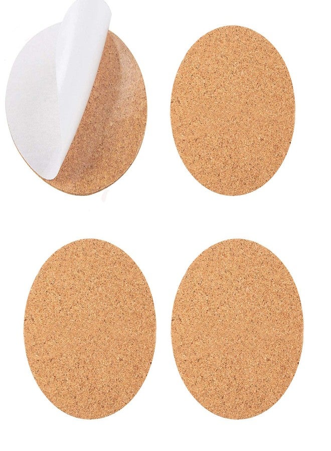YYaaloa 24Pcs Self-Adhesive Mini Backing Cork Coasters Tiles Sheets Round 4" for DIY Coasters and DIY Crafts Cork Board, Cork Tiles, Cork Mat (Round 24pcs) - Image 1