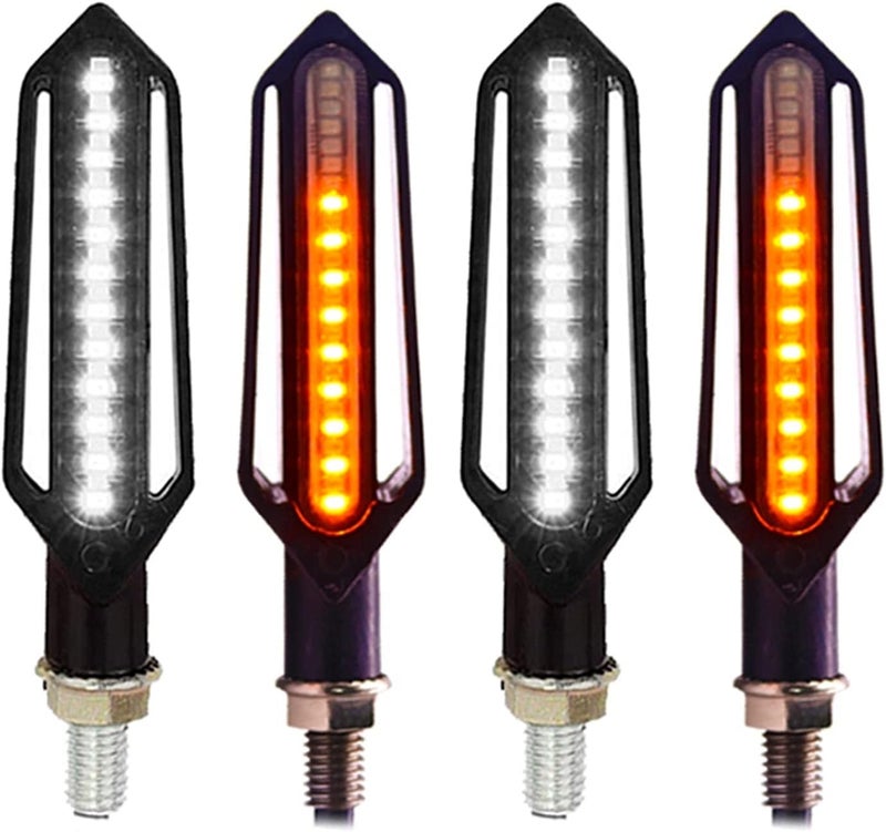 Yurefax 24LED Motorcycle Turn Signal Light Set - Image 1