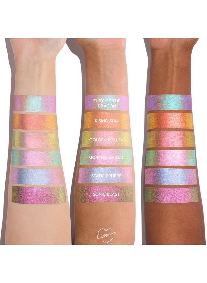 ColourPop - ColourPop Winx Club Shadow Stix - Cream Eyeshadow Stick with Long-Lasting Color - Multi-Use Cream Makeup with a Built-In Sharpener & Precise Tip for Easy Application - Static Sphere (0.05 oz) - Image 1