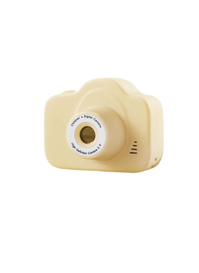 Digital Computer Mini Camera Miniature Camera Portable Photography Equipment Lightweight Compact For Travel Outdoor Activities-Color:A3 High List Photo-Yellow +32G Memory Card + Card Reader  - Image 4