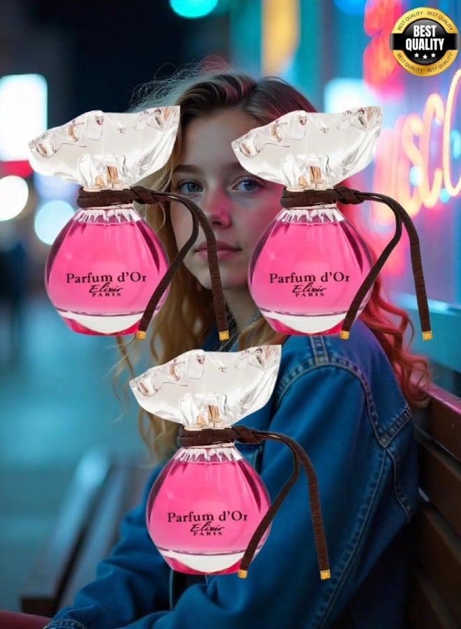 إليكسر 3 قطع عطر بارفيوم دي اور - Image 1