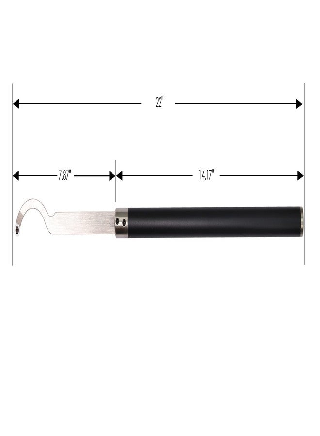 Asieg Tool Carbide Tipped Wood Turning tools set Lathe Rougher Finisher Detailer Swan Neck Hollower Tools and Interchangeable Aluminum Alloy Grip Handle with Diamond Round Square Carbide Inserts AT04 - Image 3