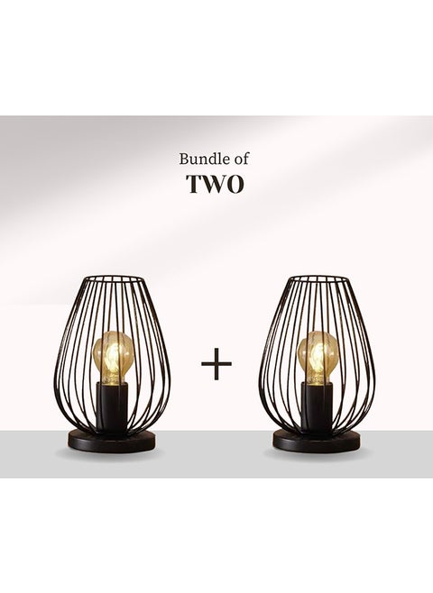 Bundle Of Jaula Table Lamp - Black