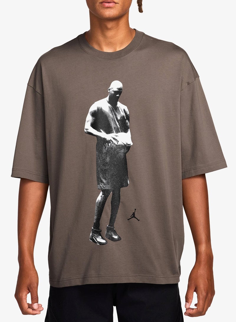 Jordan Dri-Fit Sport Statement Graphic T-Shirt - Image 3