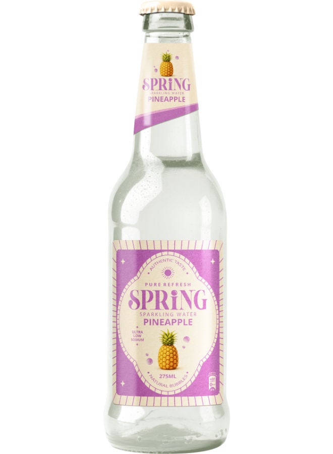 Sugar Free Pineapple Flavored Sparkling Water 275 Ml