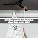 Qaestfy Ceiling Fan Cleaner Duster with 625 Extendable Long Handle Ceiling Fan Blade Cleaning Tool Reusable Chenille Microfiber Mop Head for Dusting Ceiling Fan Baseboard Wall Floor - Image 4