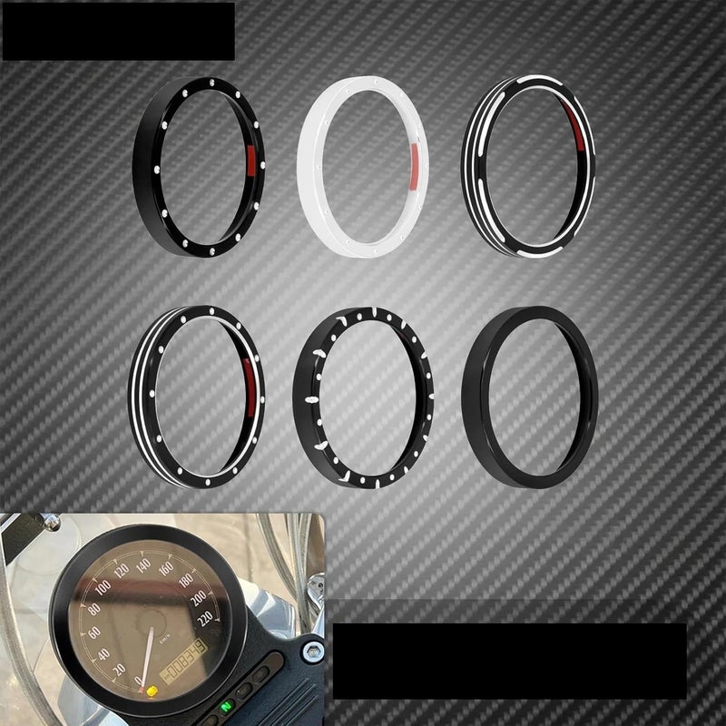 Wivplex Motorcycle Speedometer Trim Bezel Cover - Image 2