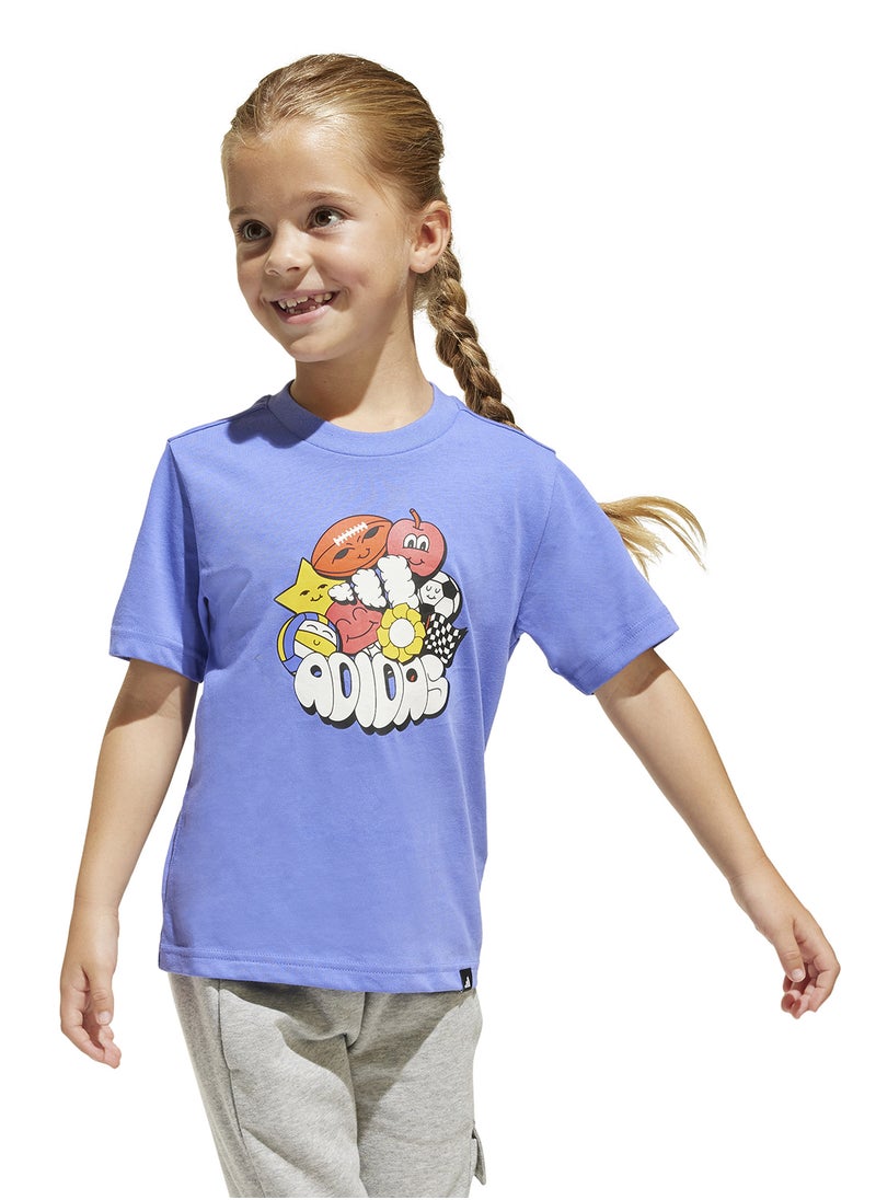 Adidas Kids Fun Graphic T-Shirt  - Image 1