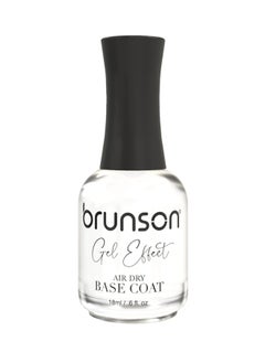 brunson Nail polish Gel Effect Air Dry Base Coat BGEBC 