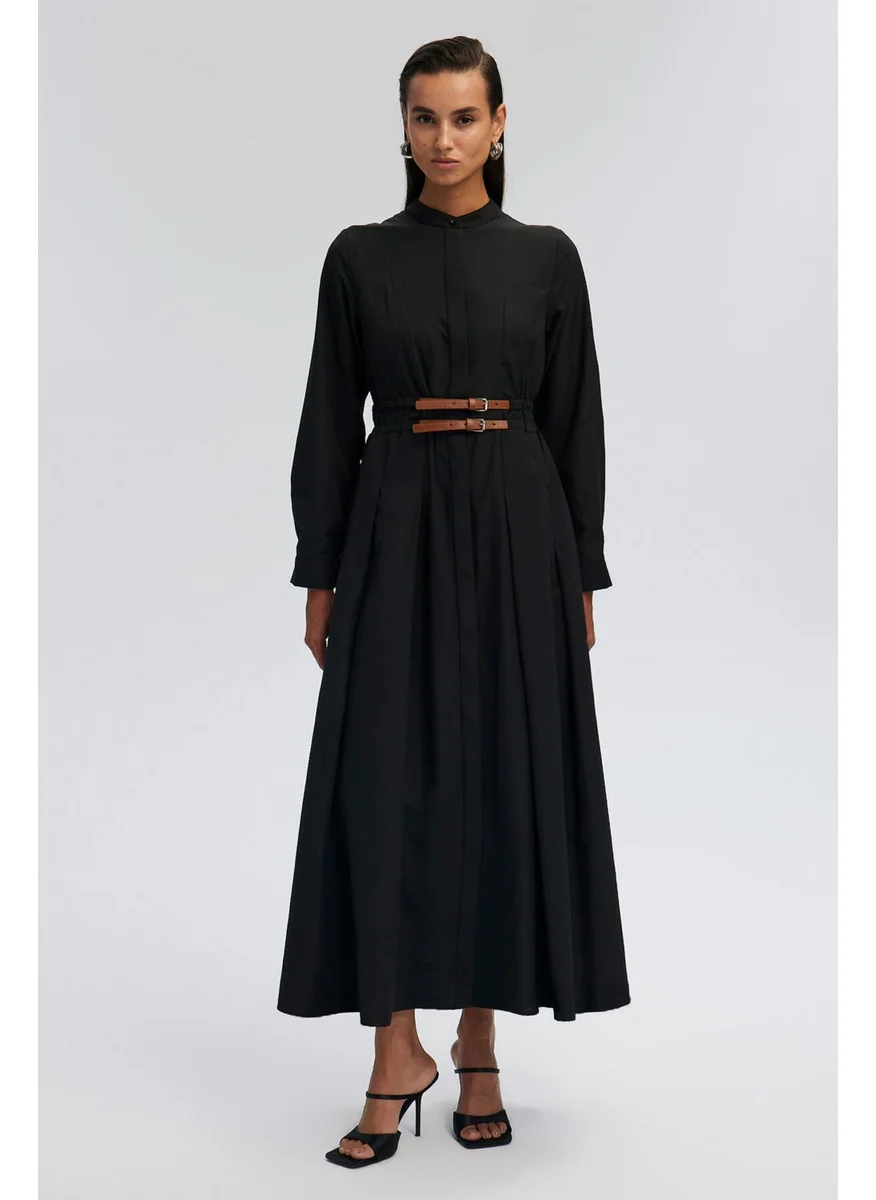 توتشي Belt Detailed Shirt Dress
