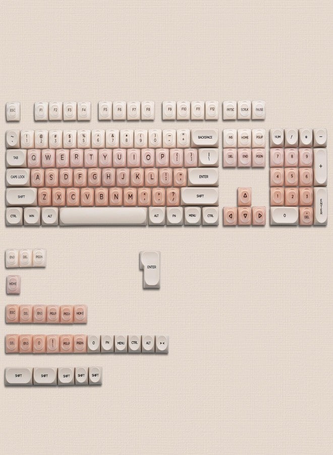 Rainy75 Crystal Jelly Keycaps 60 65 75 100 Percent, Side Printed Elegant Key caps Custom113 Keys - Image 5