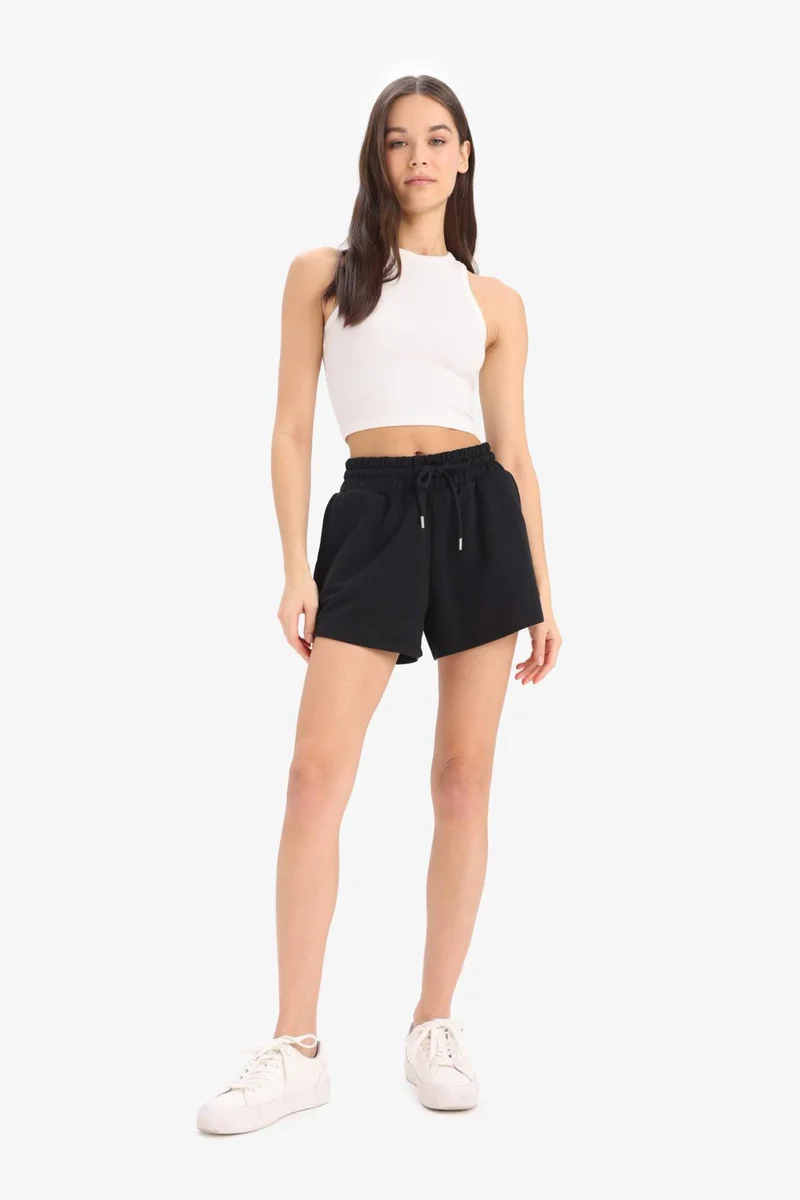 DeFacto Relax Fit Flexible Waist Laced Shorts