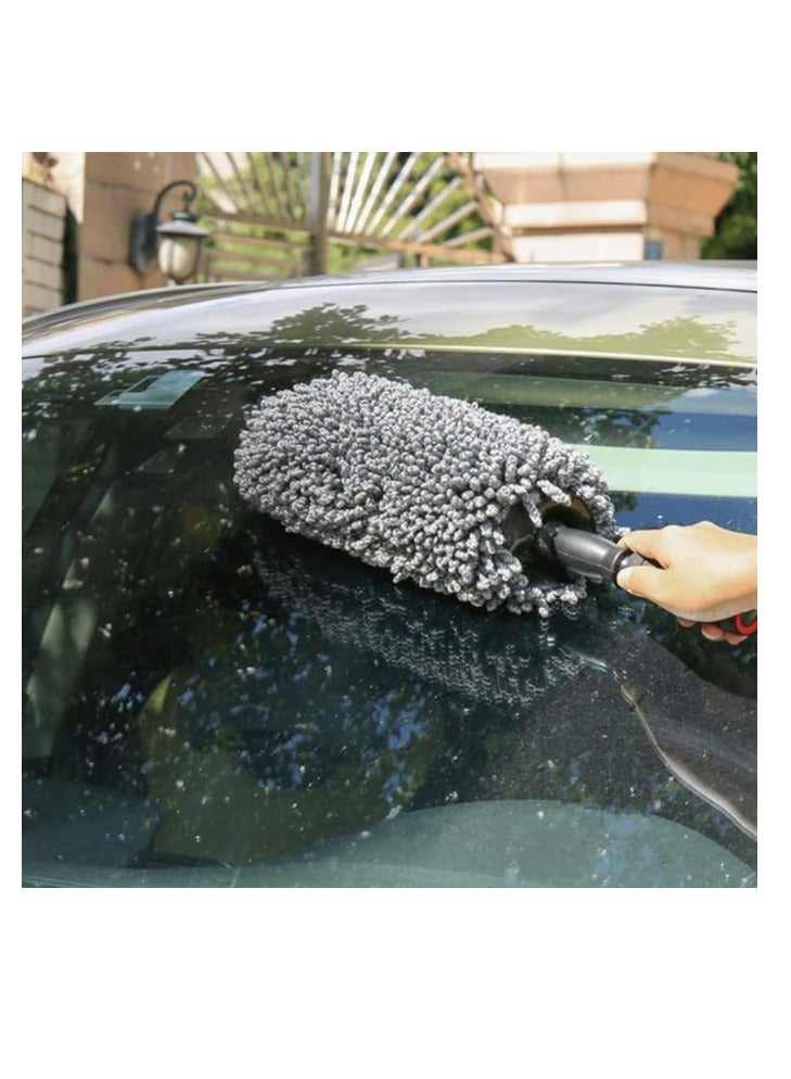 Super Soft Microfiber Car Duster Exterior with Extendable Handle, Car Brush Duster for Car Cleaning Dusting - Image 3