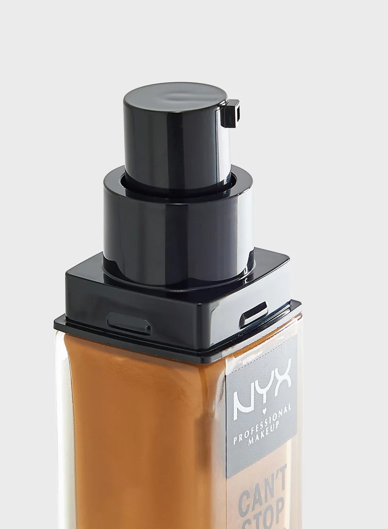 NYX PROFESSIONAL MAKEUP Can't Stop Won't Stop Full Coverage Foundation - Cappuccino 17