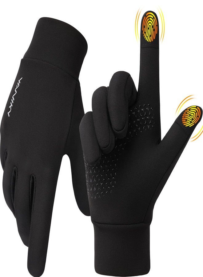YANIKY Winter Gloves for Men Women Windproof Lightweight Running Gloves Anti-Slip Warm Gloves Touch Screen Sports Gloves for Running, Cycling, Driving, Hiking - Image 1