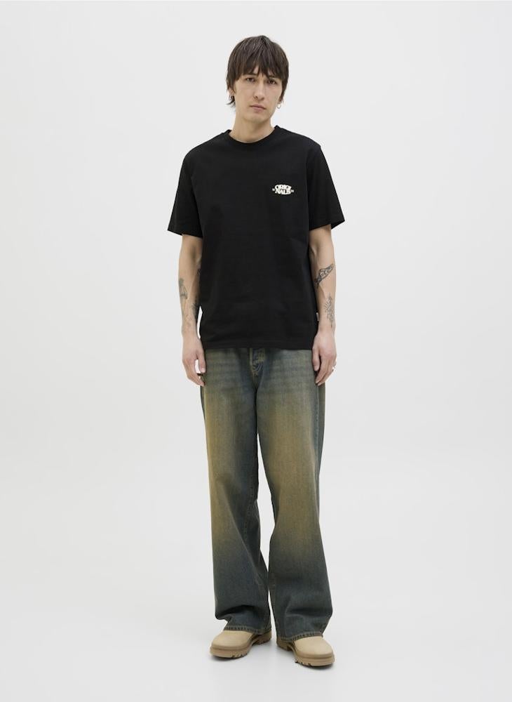 JACK & JONES Jortavira Type Back Crew Neck T-Shirt  - Image 4