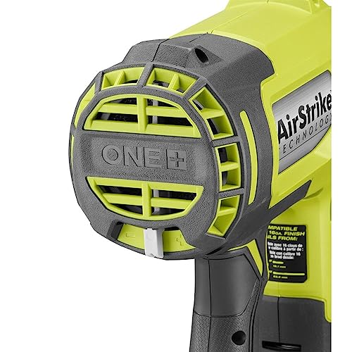 RYOBI ONE+ 18V 16-Gauge Cordless AirStrike Finish Nailer (Tool Only), P326, Green - Image 5