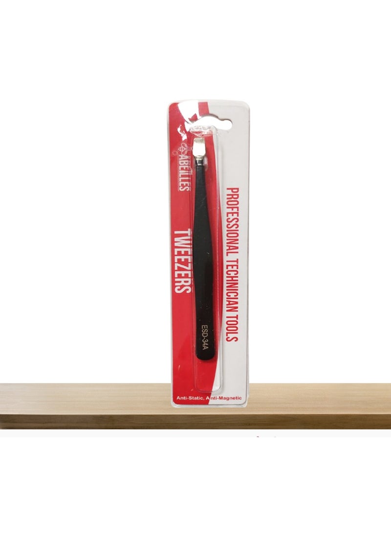 Elektromall ESD-34A Piece Anti Static Tweezers  - Image 1