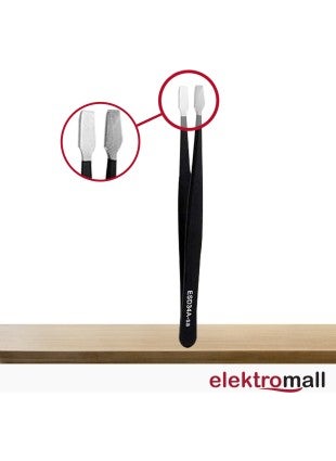 Elektromall ESD-34A Piece Anti Static Tweezers  - Image 2