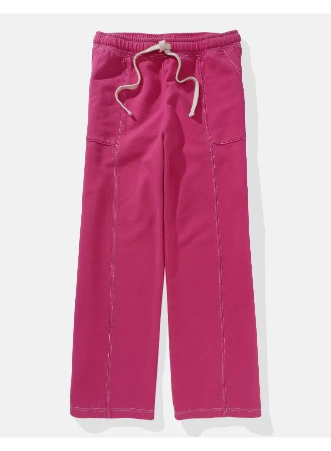 امريكان ايجل AE Seamed Wide Leg Pant