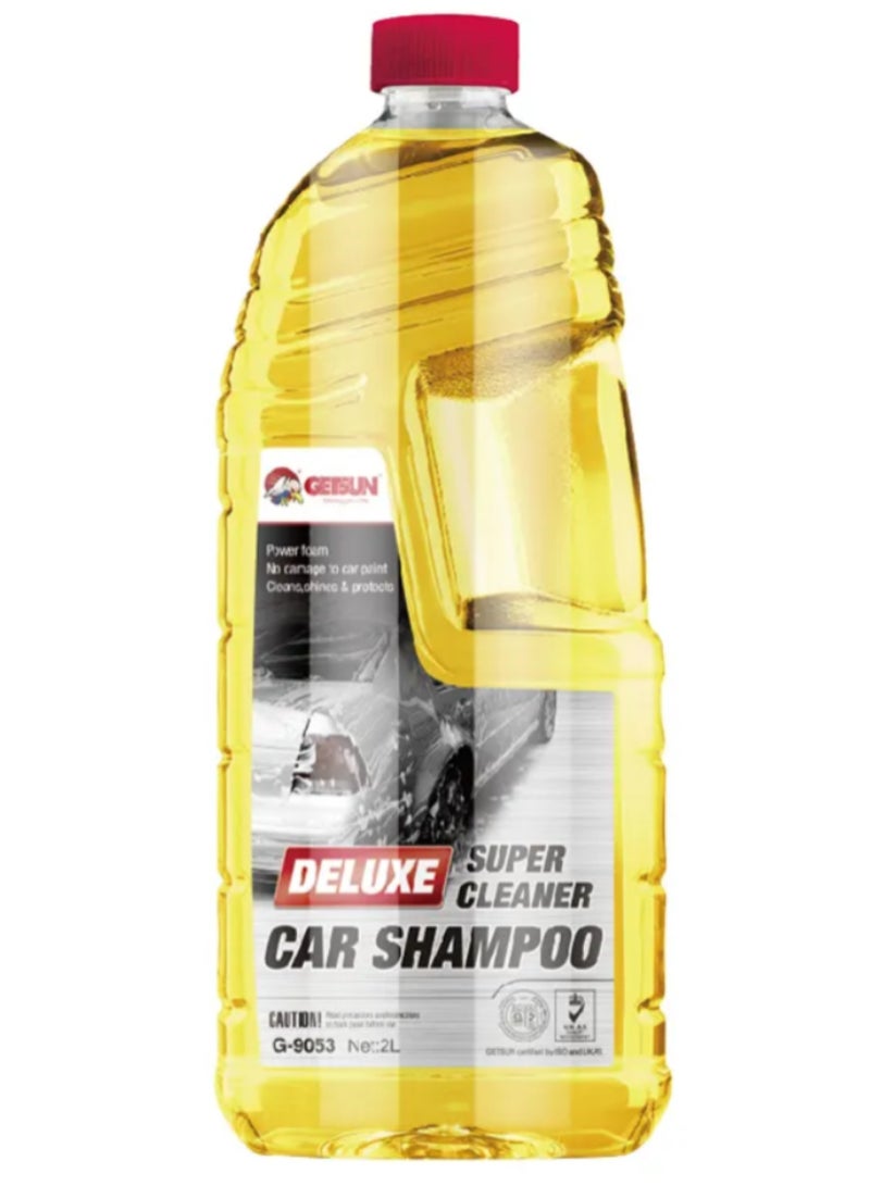 GETSUN Getsun Deluxe Super Cleaner Car Shampoo, 2 Litre , Multi-Surface Dirt Removal, car wash shampoo, car wash, exterior care, automotive care - Image 1