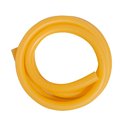 QuQuyi Natural Latex Rubber Tubing 1/8"(3mm) ID x 1/4"(6mm）OD, Tube Air Line Highly Elastic and Strong Speargun Band Slingshot Catapult Tube Rubber Hose Plain Color, 3.3ft Length - Image 1