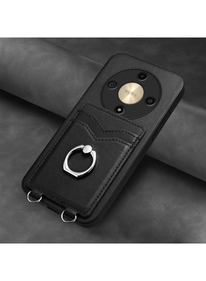 S-TOP Case For Honor X9b / Magic6 Lite R20 Ring Card Holder Phone Case - Image 2
