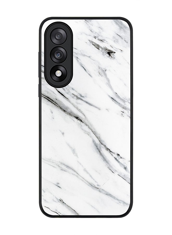 Stylizedd For OnePlus Nord 5 / Ace 5 Ultra Case,Slim fit Camera Protection, Shockproof Thin Phone cover  - Marble Print Grey White - Image 1