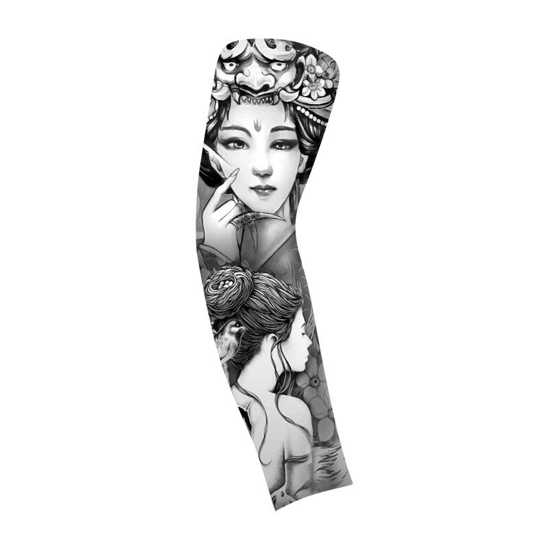 Yiya Tattoo Print Arm Sleeves for Outdoor Sports - Image 4