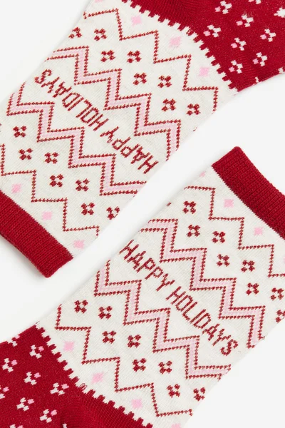 H&M Printed Crew Socks