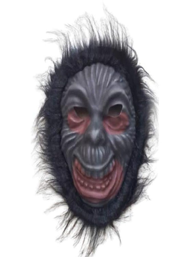 STARGAZE Monster Monkey Latex Rubber Realistic Funny scary Prank Face Mask with Hairs suitable for Adults and kids. - Image 1