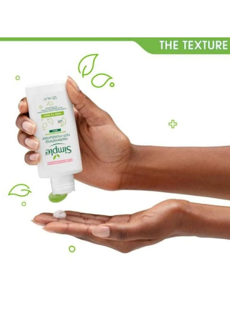 Simple Kind to Skin Replenishing Rich Moisturiser 125ml - Image 4