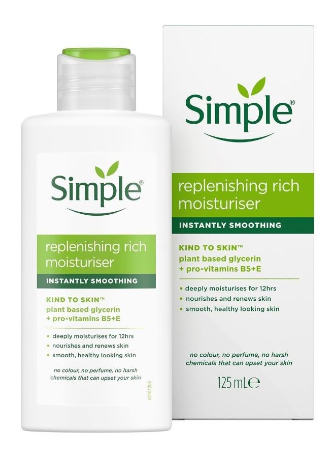 Simple Kind to Skin Replenishing Rich Moisturiser 125ml - Image 1