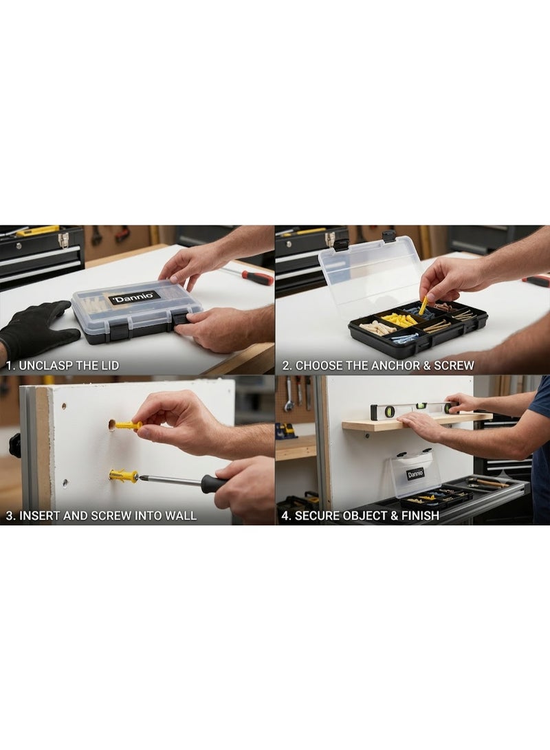 DANNIO Anchoring Set Screw | 254-Pieces - Image 2