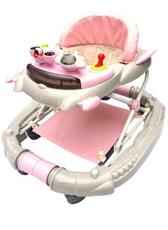 Toy Box 2 in 1 Baby Walker Rocker Height Adjustable With Toys & Music  - Image 1