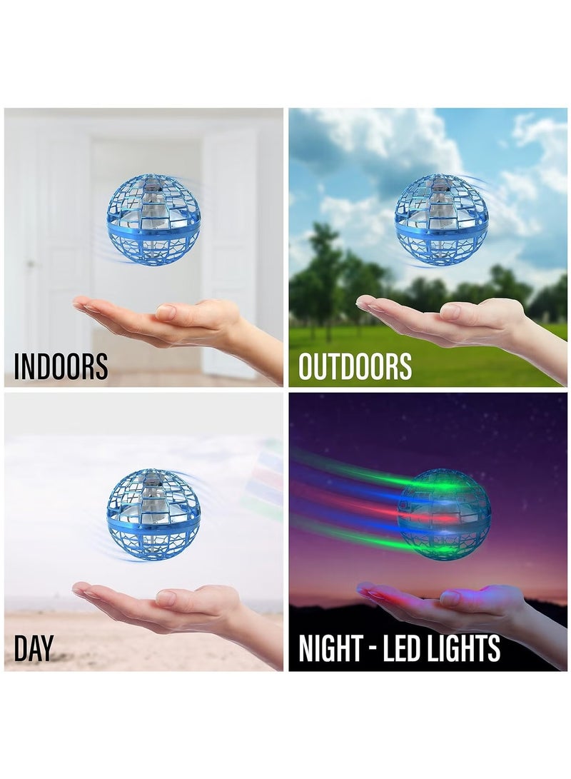 Raxoom Bi Flying Ball Toy - Hand Controlled Drone Magic Hover Ball with Lights - Magic Floating Orb Ball - Cool Toys - Gifts for Young Kids, Gifts for Teens, Gifts for Dads - Image 3