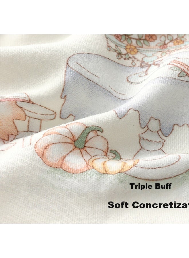Beptides Beipes Children's Home Wear Set Spring And Summer New Baby Pajamas Pure Cotton Clothes Class A Boneless Female - Image 1