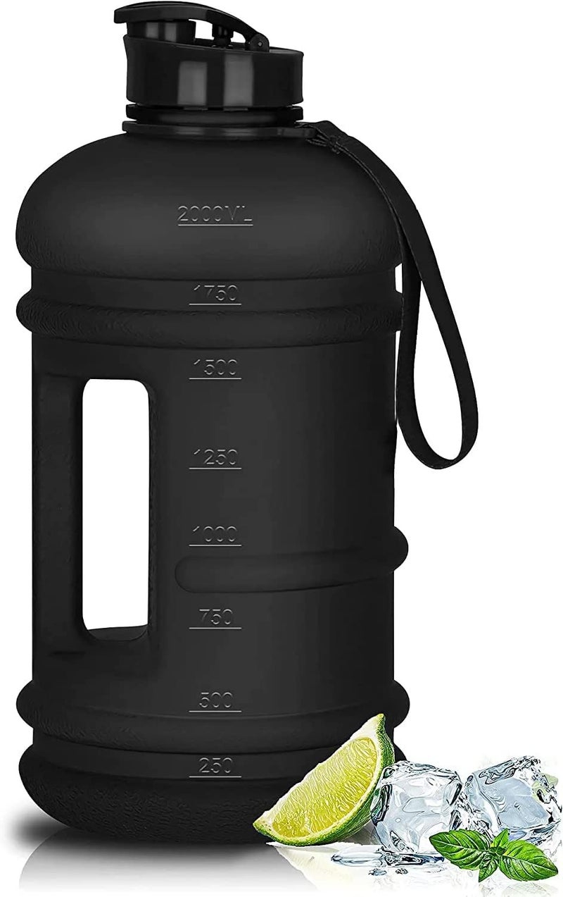 Ostin Gym Water BottleBodybuilding Water Bottle Strong Durable 22 Litre Water Bottle with HandleBPA Free Large Half Gallon Sports Water Bottlesfor Gym Fitness Biking Outdoor Travel - Image 1