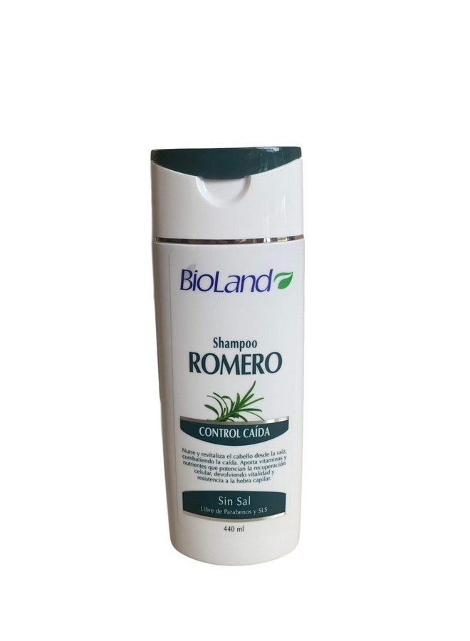 Bioland Organic Rosemary Shampoo And Conditioner For Hair Loss 14.8 Fl.Oz. | 440 Ml Shampoo Y Acondicionador De Romero Organico 2 En 1  - Image 1
