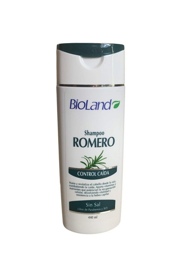 Bioland Organic Rosemary Shampoo And Conditioner For Hair Loss 14.8 Fl.Oz. | 440 Ml Shampoo Y Acondicionador De Romero Organico 2 En 1  - Image 3