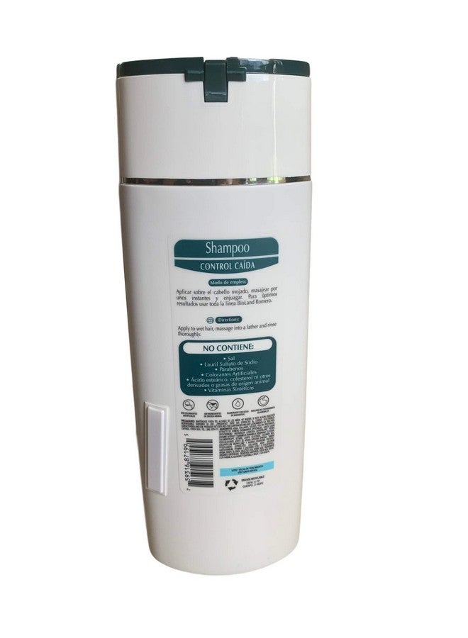 Bioland Organic Rosemary Shampoo And Conditioner For Hair Loss 14.8 Fl.Oz. | 440 Ml Shampoo Y Acondicionador De Romero Organico 2 En 1  - Image 4