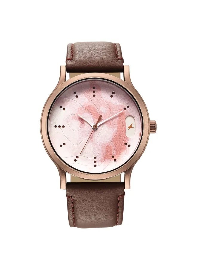 Men's Analog Round Shape Leather Wrist Watch - 3296QL02 - 47.85 Mm - pzsku/ZFD079FCABD912C686B34Z/45/_/1727087687/17c5fd8b-2af2-40c4-9d68-ec1e9332e831